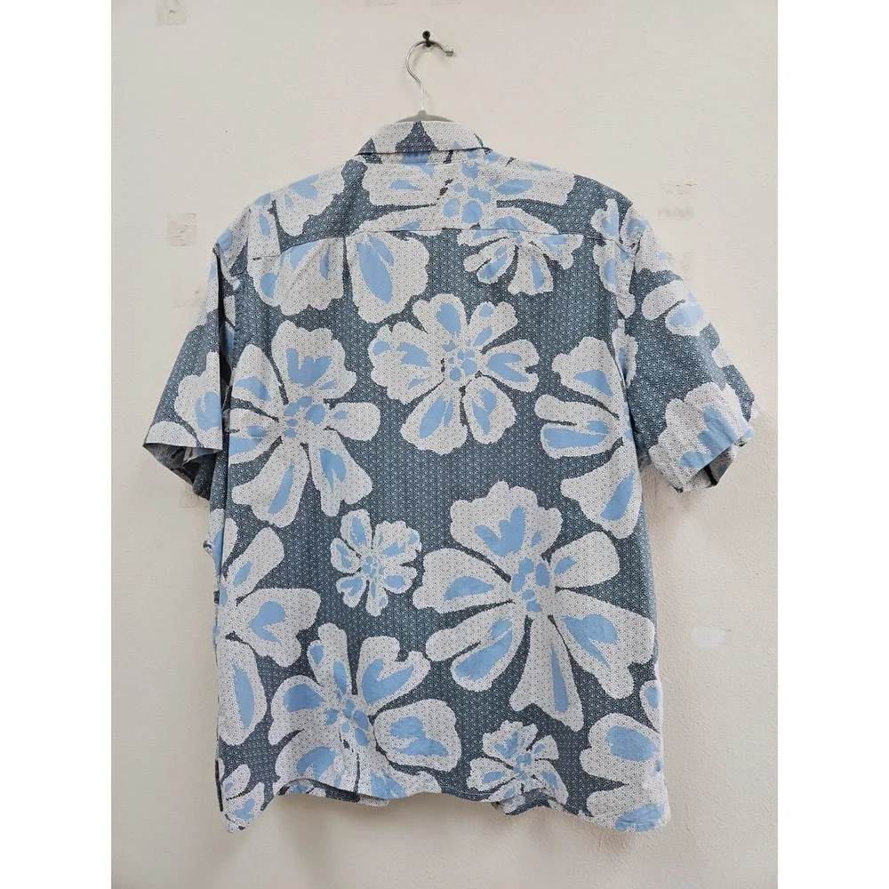 Banana Republic Shirt Mens Xl Hawaiian Tropical Beach Pool Vacation Travel